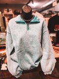 Women's Vintage Zipper  Top