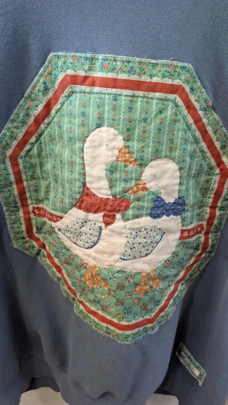 Vintage Goose COUPLE Cranston Print Crewneck