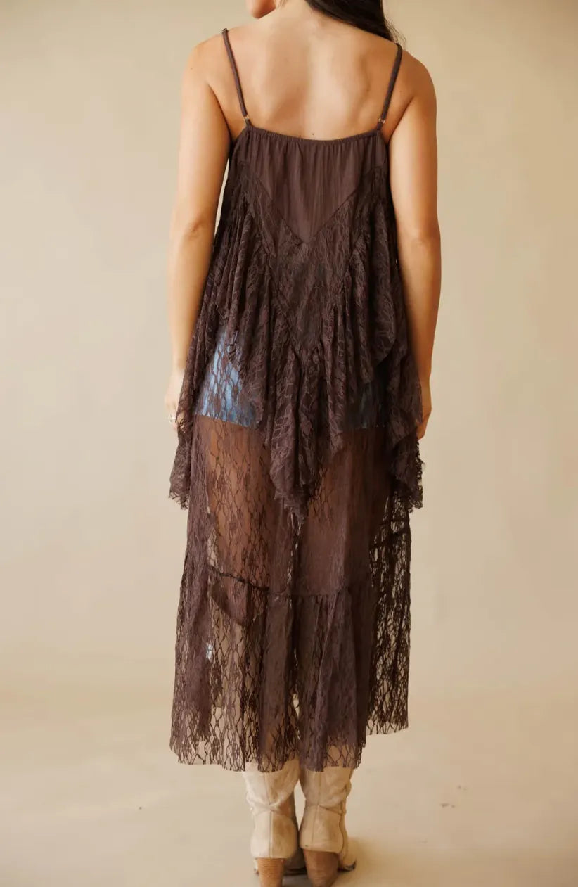 Drifting Away Lace Top