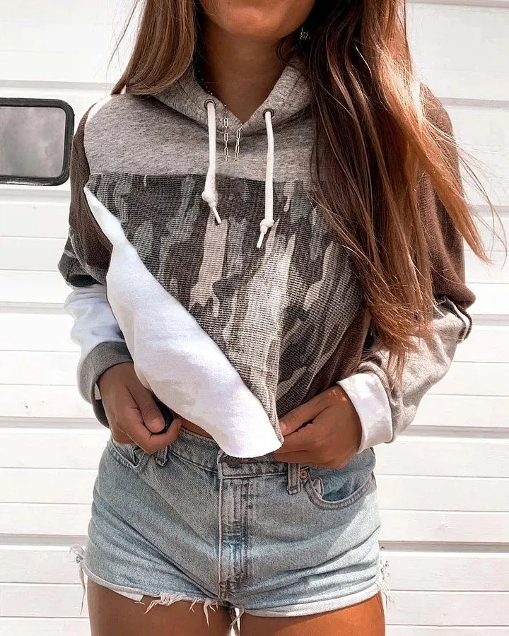 Patchwork Sweatshirt 7485