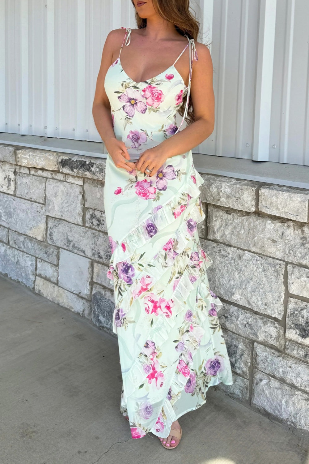 Minty Memories Maxi Dress