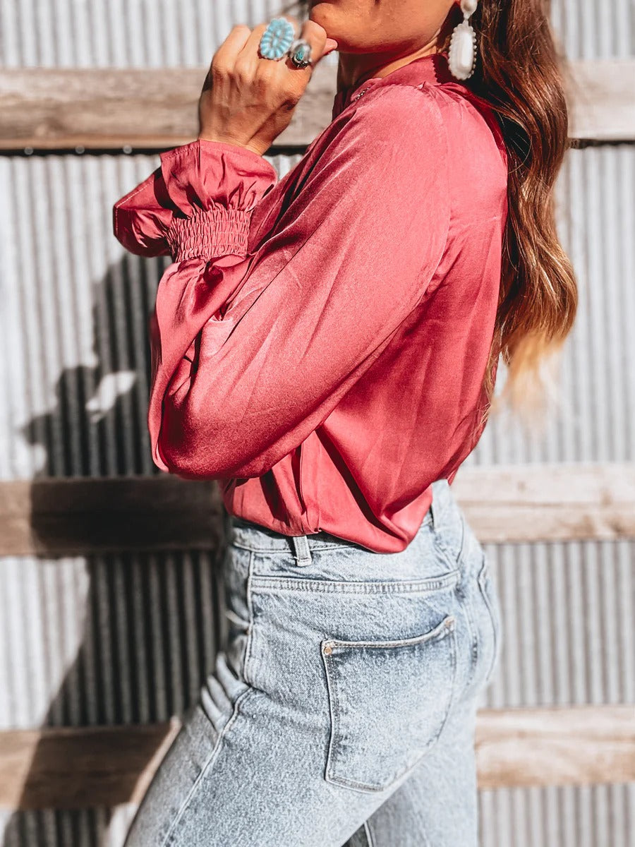 Grace Top (Mauve)