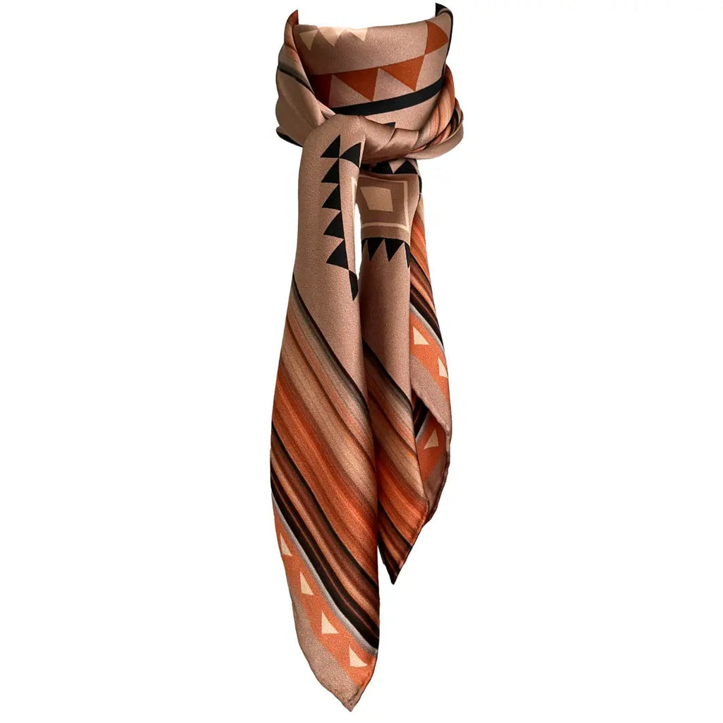 Serape Wild Rags (Cowboy Campfire) Silk Scarf