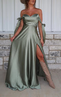 Woodlands Satin Dress