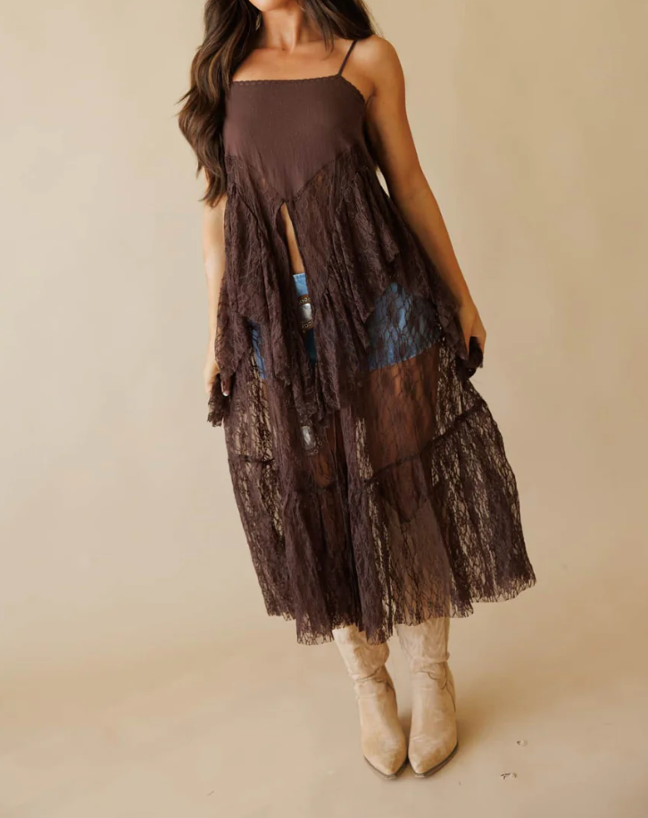 Drifting Away Lace Top