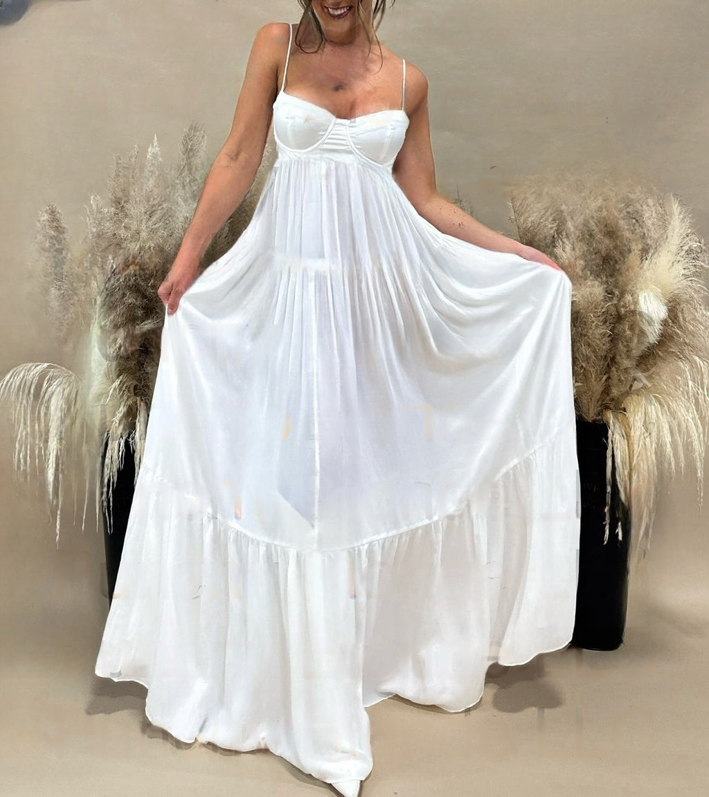 Women's Summer Suspender Dress