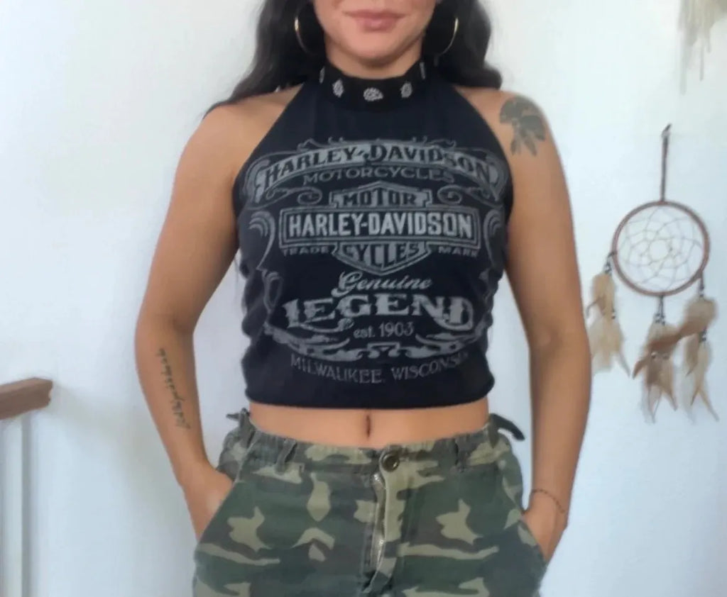 Harley Davidson Halter Tee