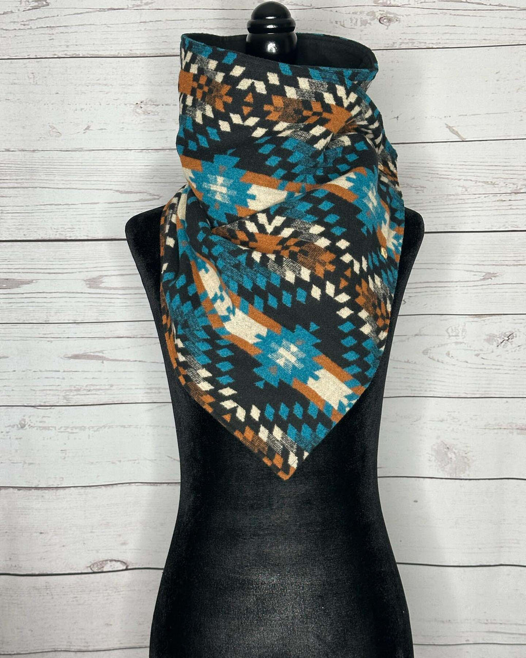 Woodland Aztec Warm Neck Hood