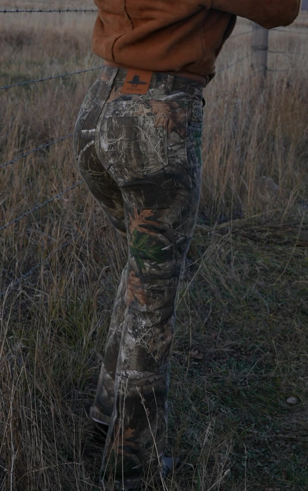 Low Rise CAMO Denim Jeans