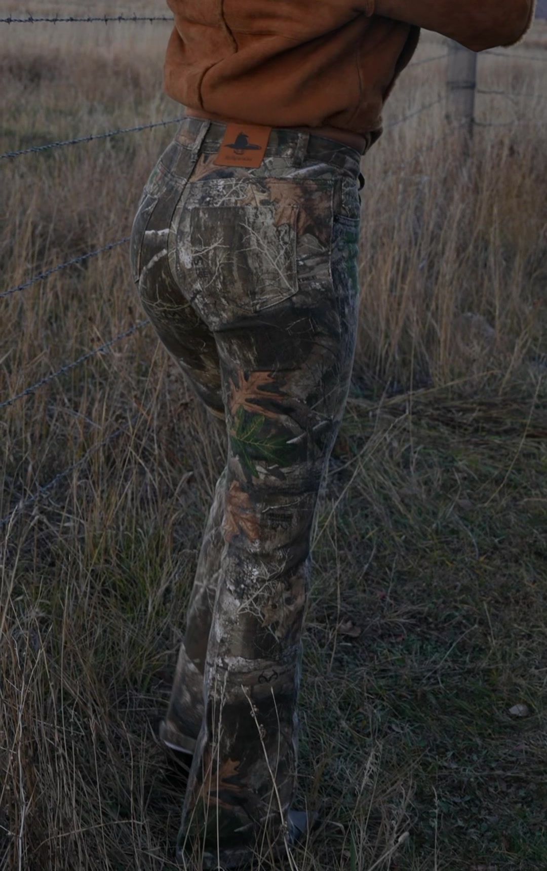 Low Rise CAMO Denim Jeans