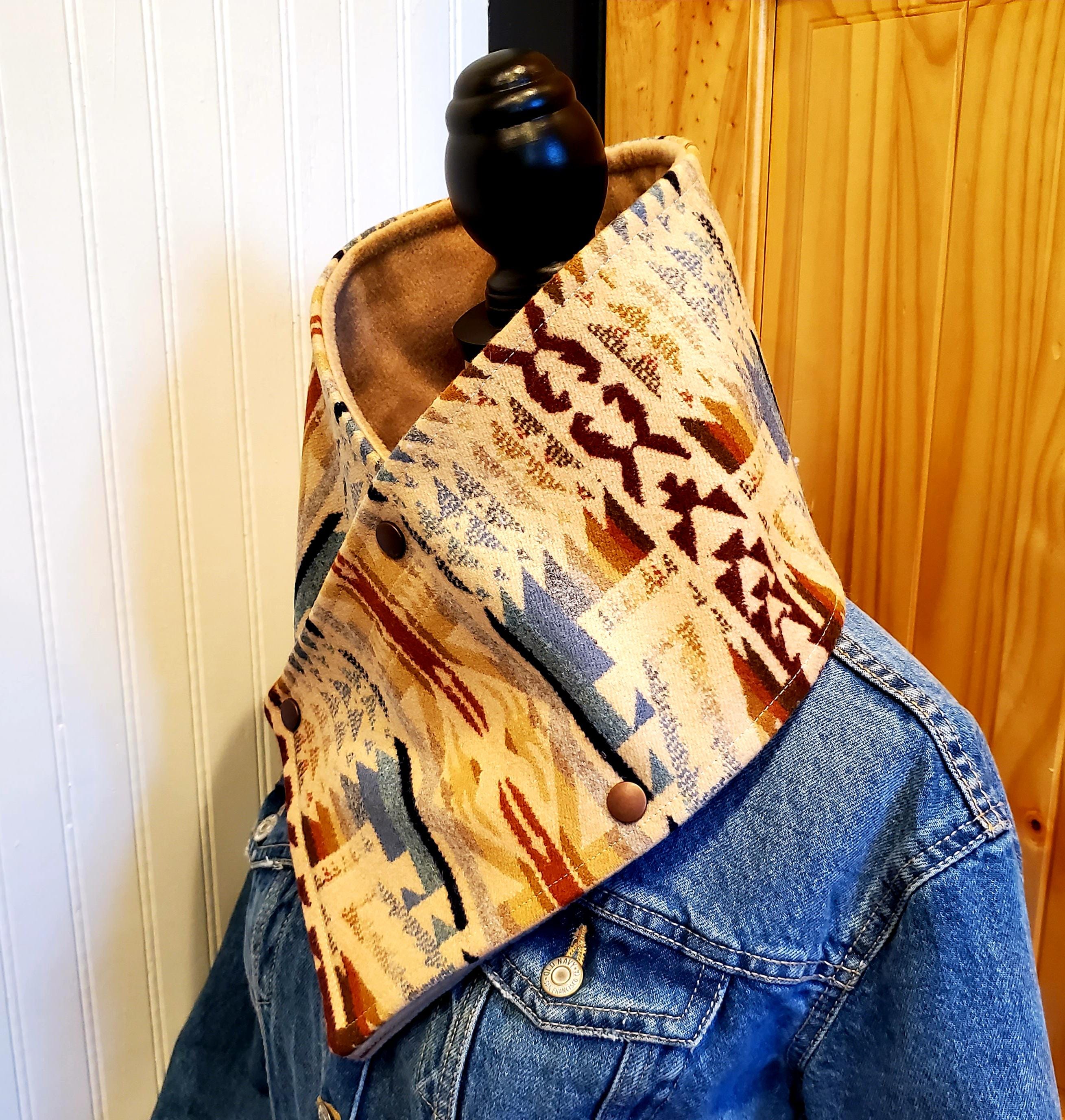 Wool Cowl Scarf - Shonto Wheatlands