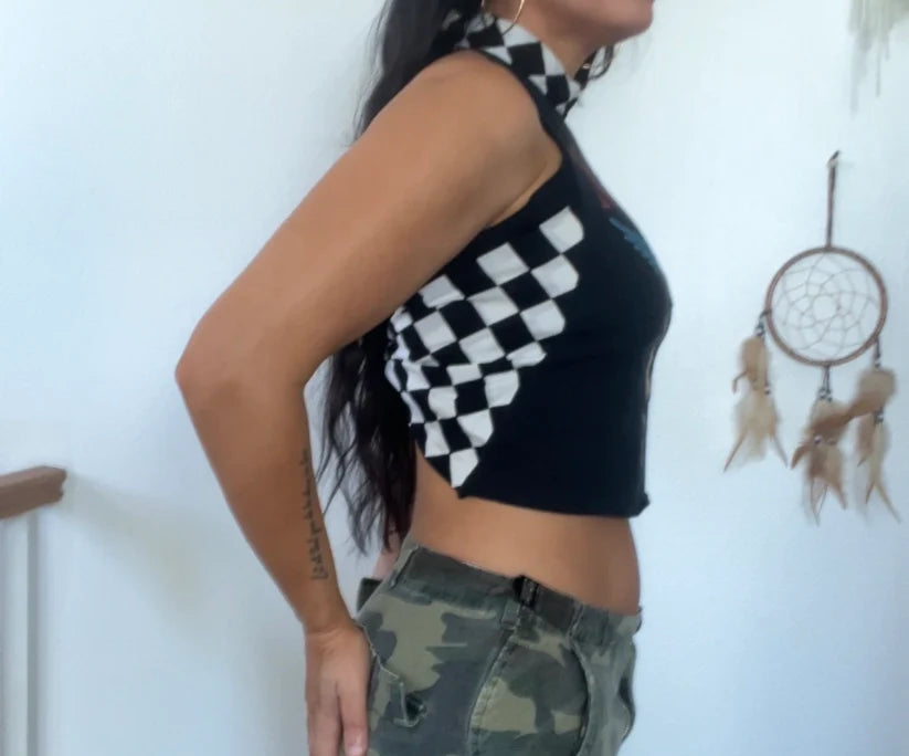 Nirvana Flame Halter Top