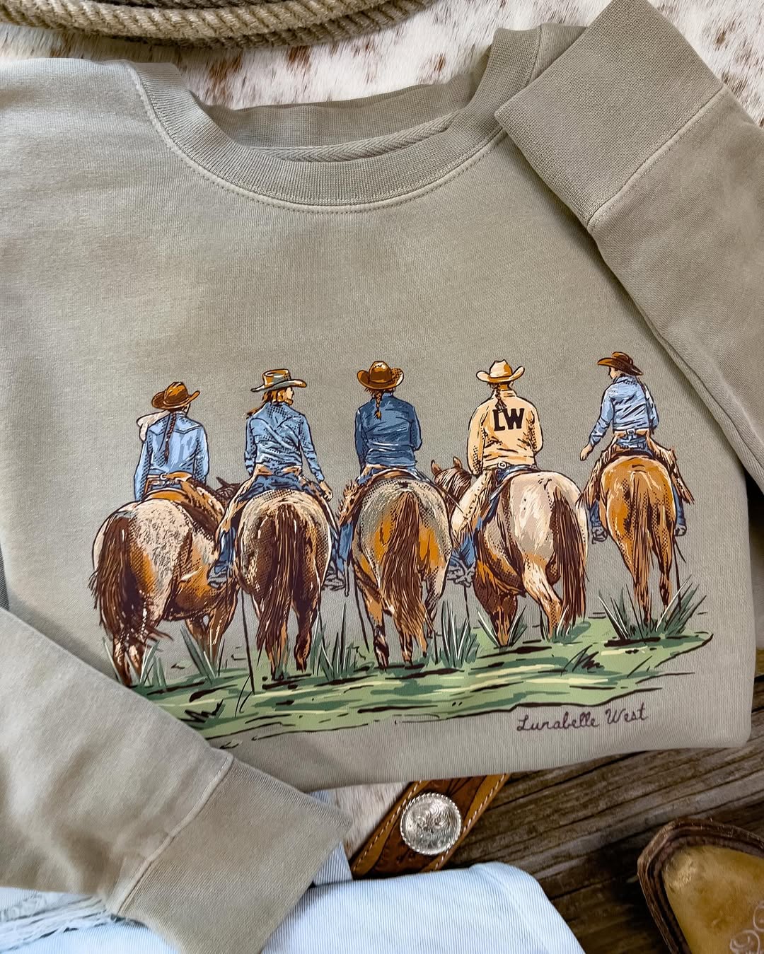 Cowgirl Roundup Crewneck
