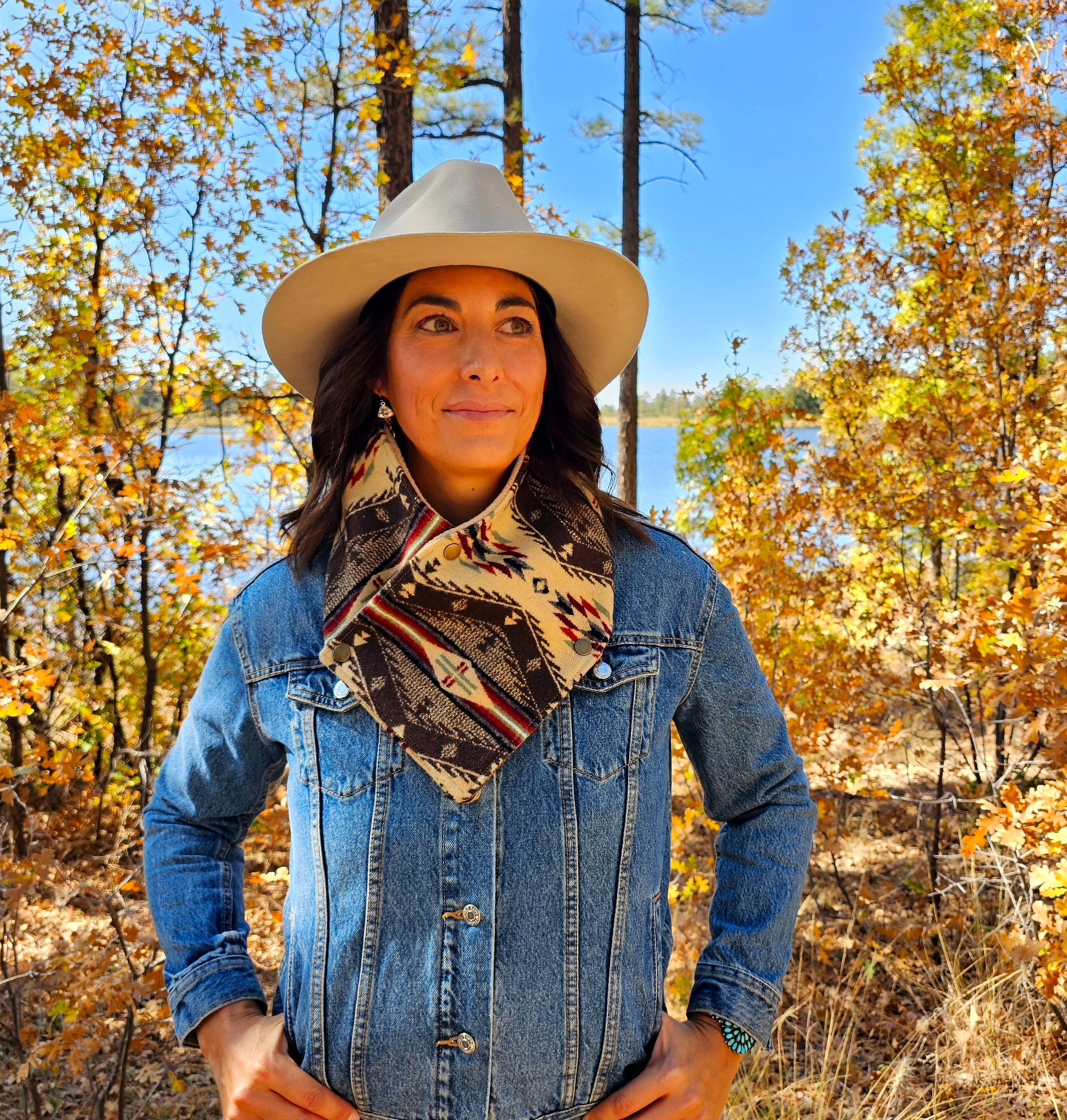 Wool Cowl Scarf - Spirit of the People