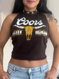 Coors Flame Halter Top