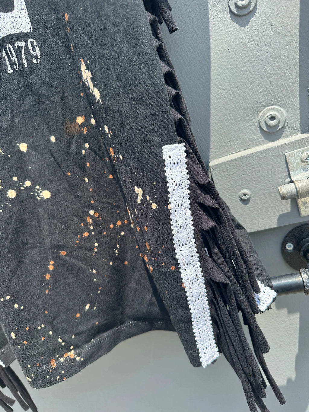 Dirty Hippie T- Shirt Dress with Lace