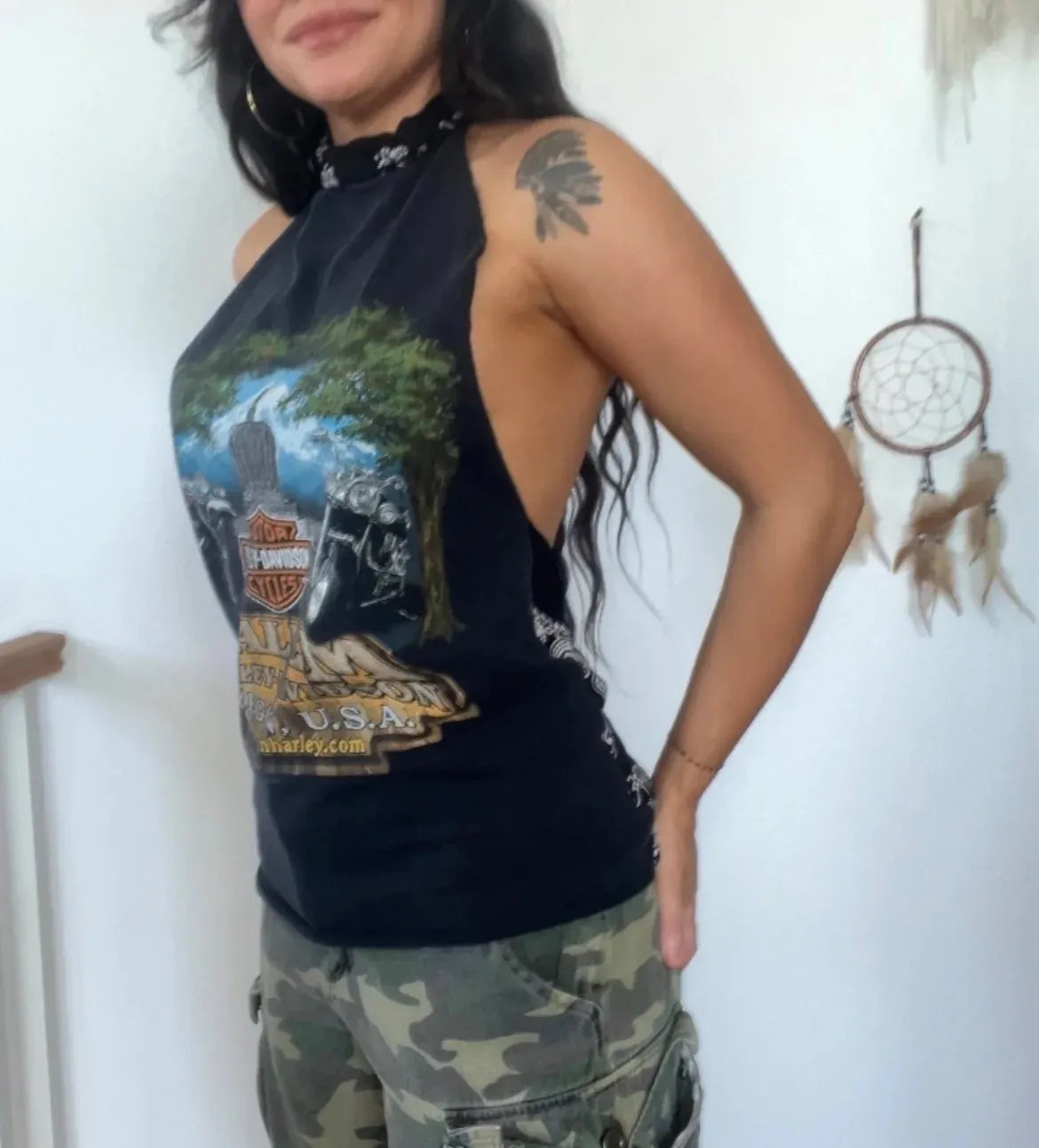 Harley Davidson Halter Tee