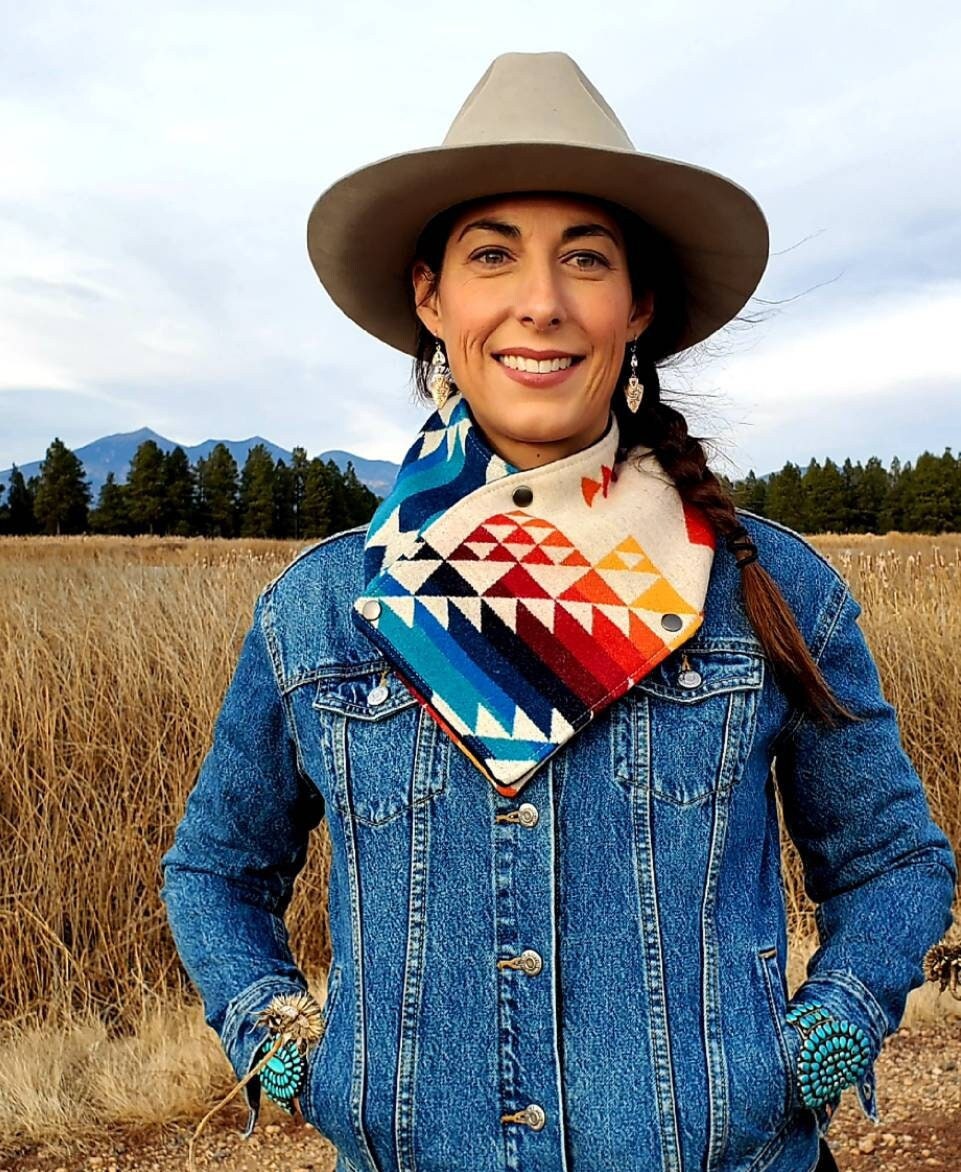 Wool Cowl Scarf - Pilot Rock
