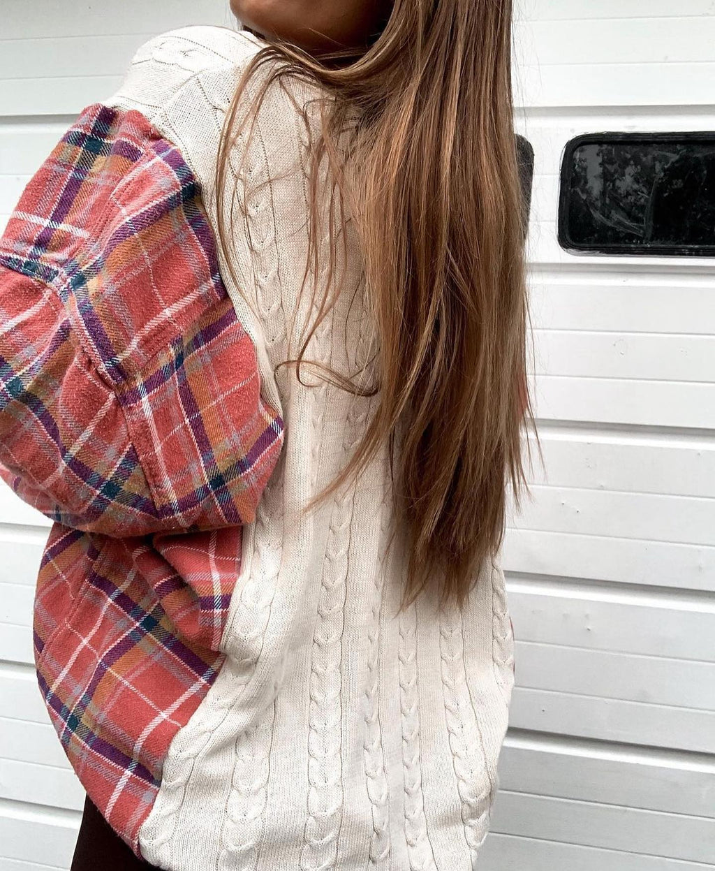 Patchwork Sweatshirt f659