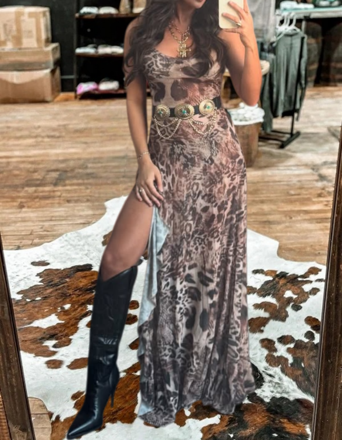 Women's Jungle Maxi Dress