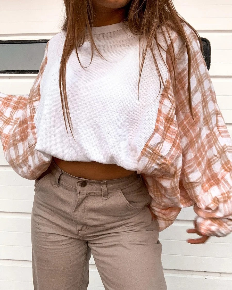 Patchwork Sweatshirt c061