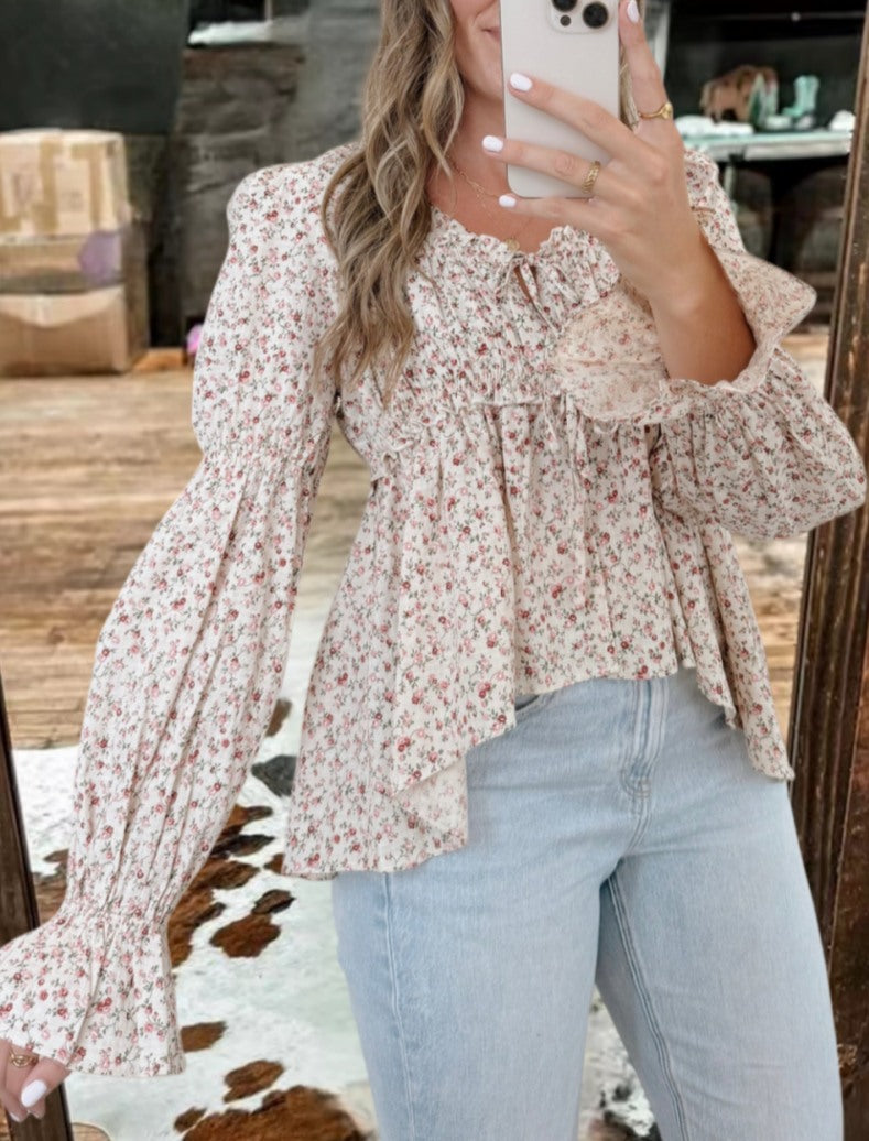 Women's Printed Bohemian Style Top