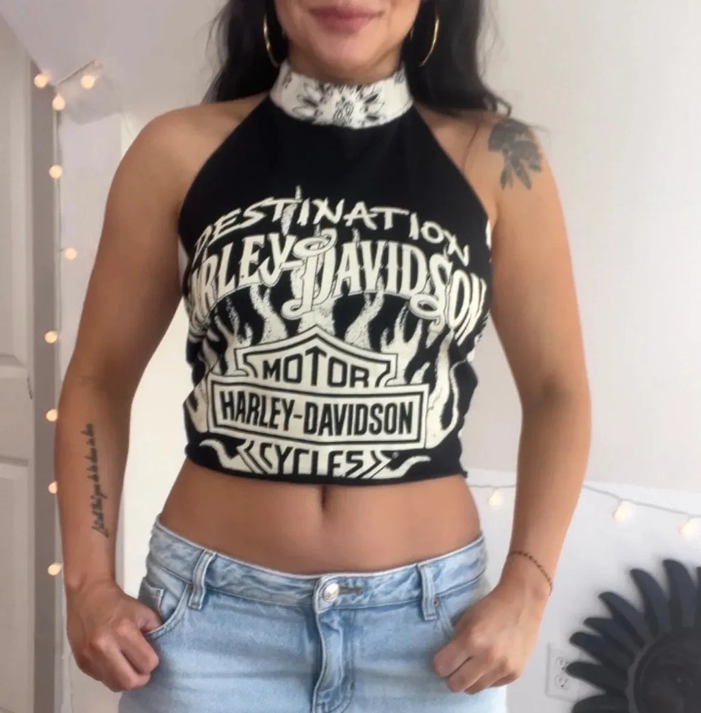 Harley Davidson Halter Tee