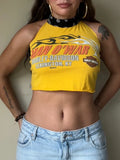 Harley Davidson Flame Halter Top