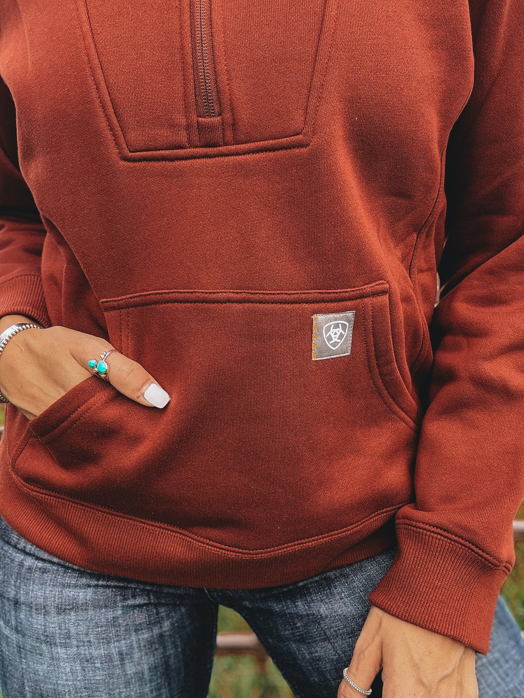 rodeochic Rebar Traverse Sweatshirt