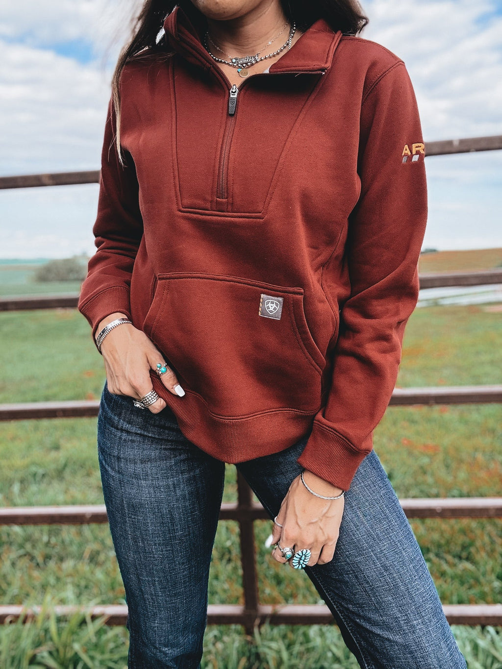 rodeochic Rebar Traverse Sweatshirt