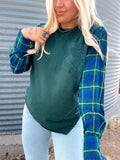 Working Man’s Flannel Top