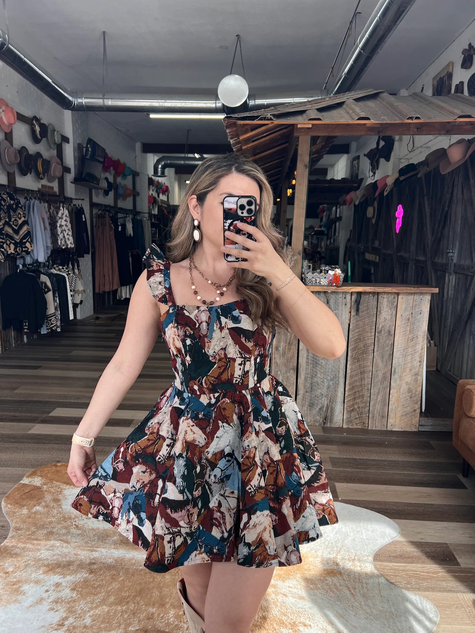 Whispering Stallion Dress