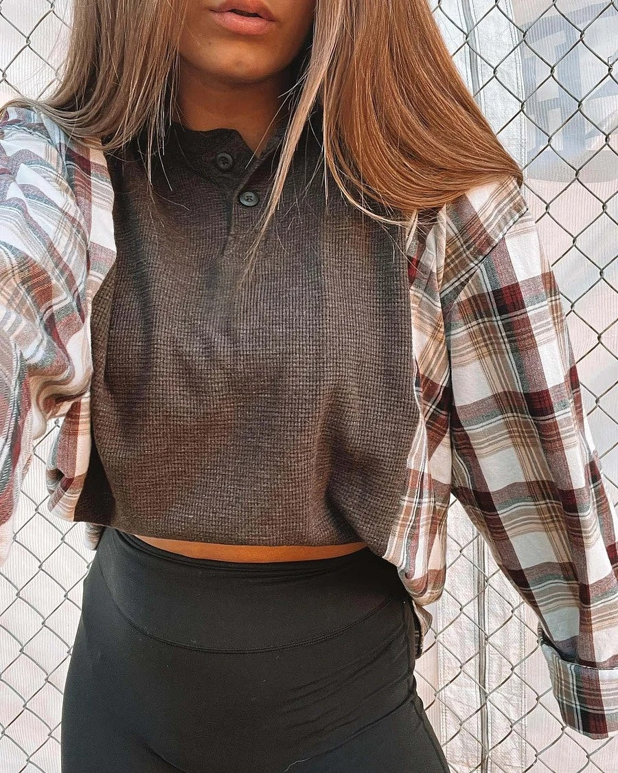 Patchwork Sweatshirt fe51