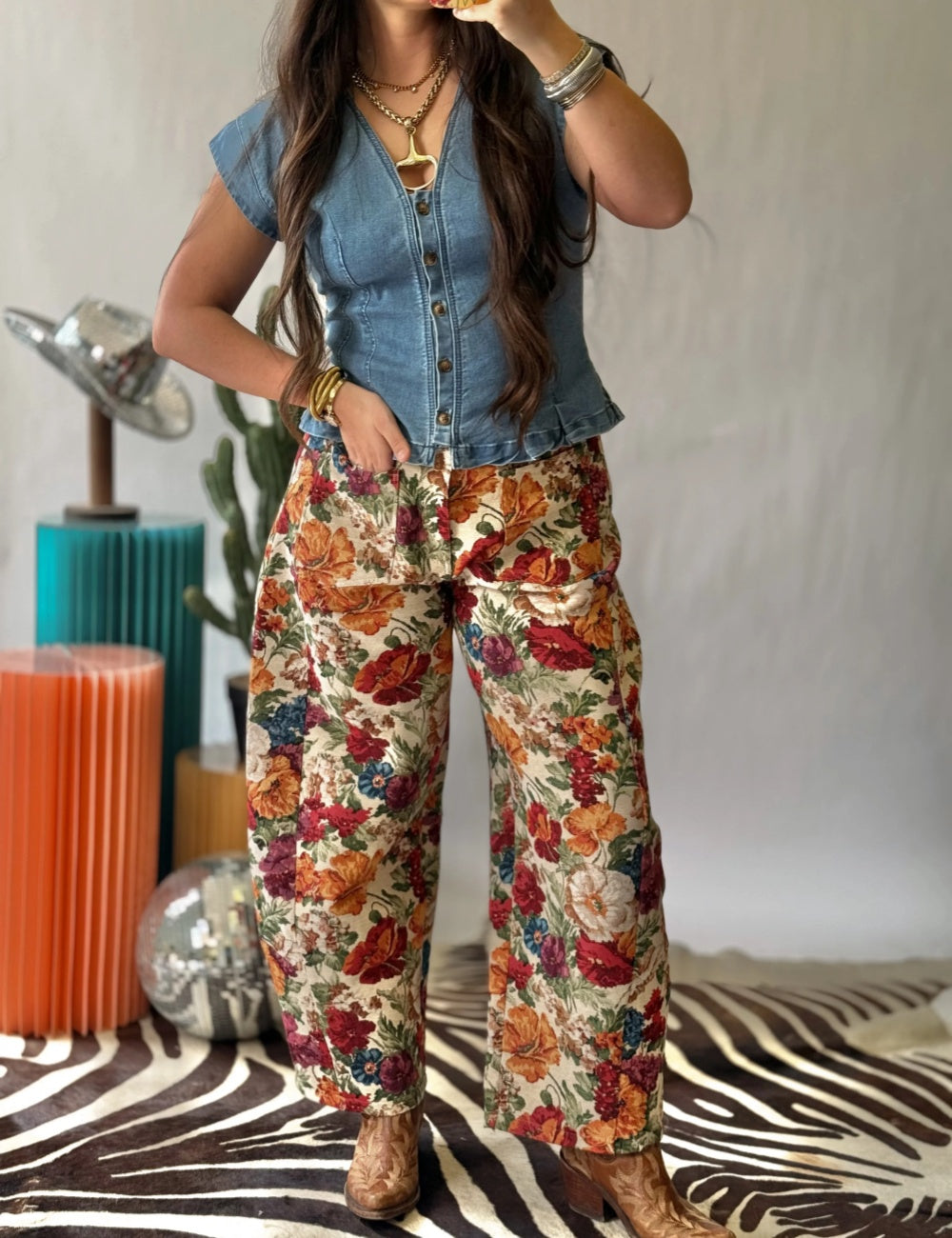 The Indigo Muse Top