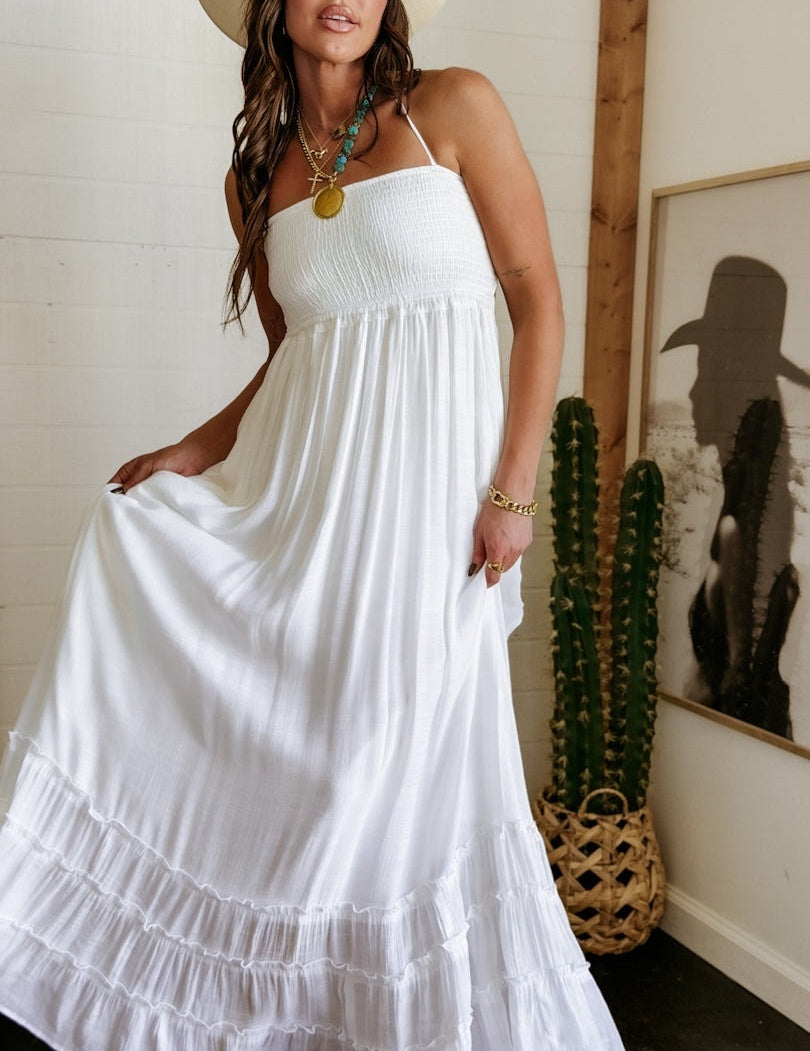 Women's Summer Spaghetti-Strap Dress