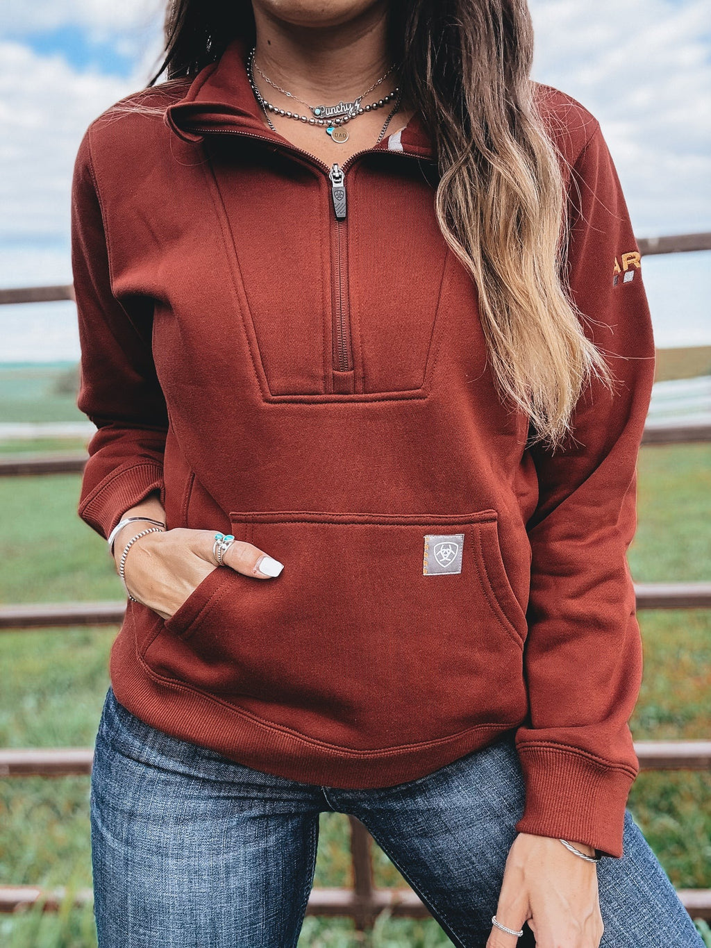 rodeochic Rebar Traverse Sweatshirt