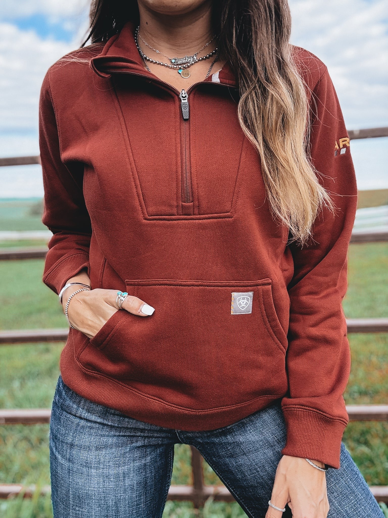 rodeochic Rebar Traverse Sweatshirt