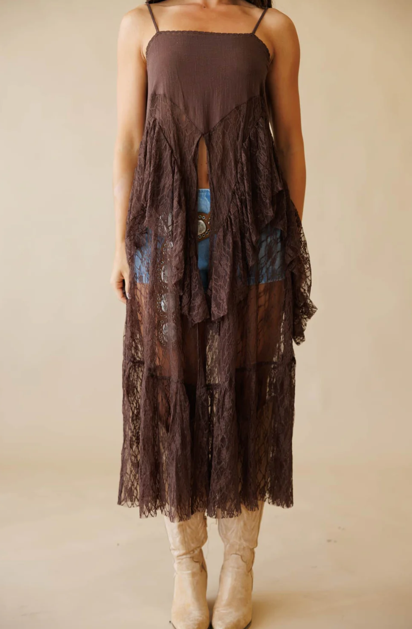 Drifting Away Lace Top