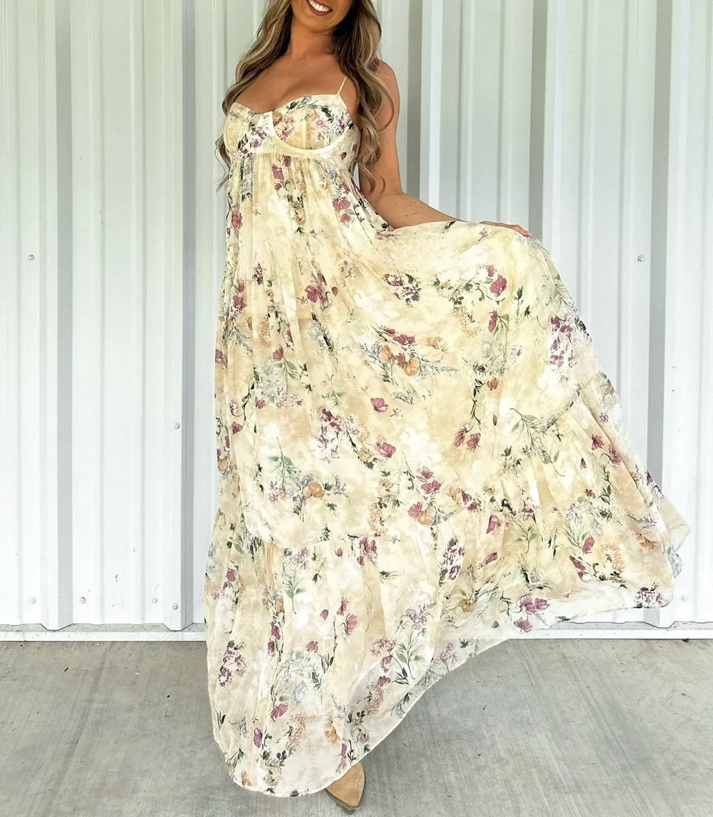 Mellifluous Morning Maxi Dress