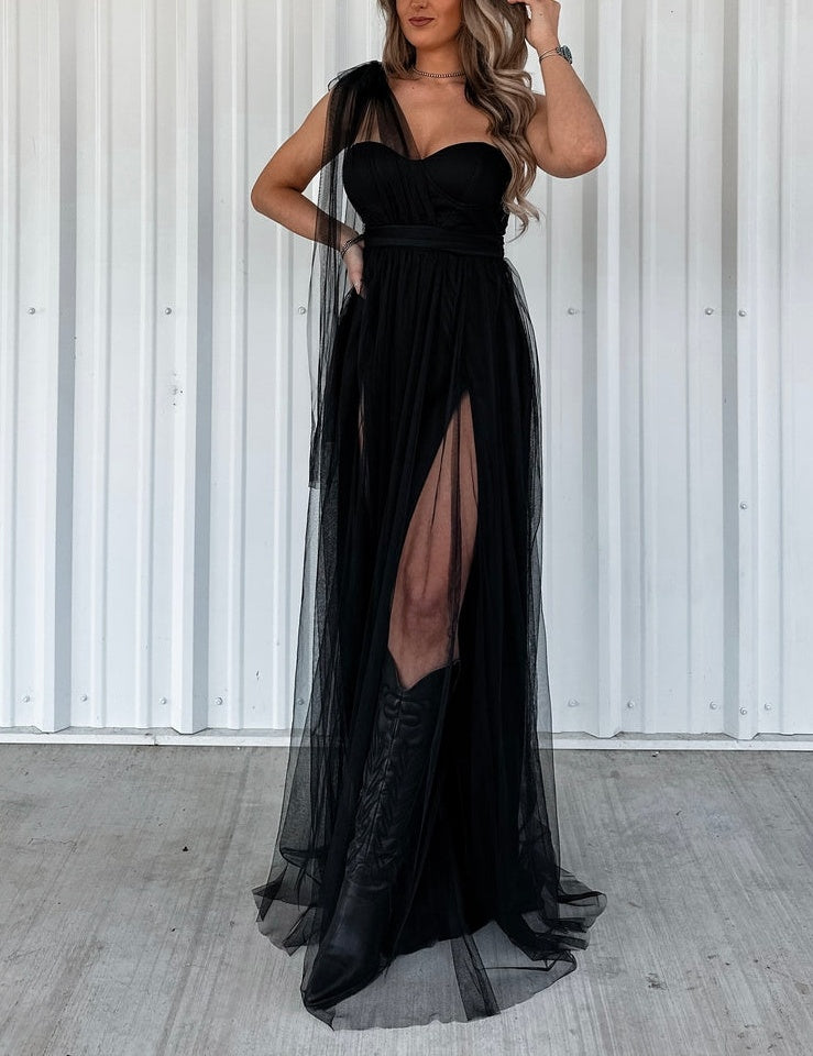 Western Chic Maxi Dress