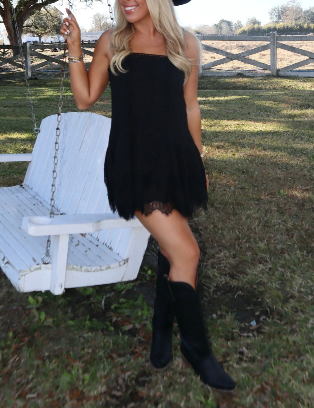 Prairie Dress- Black