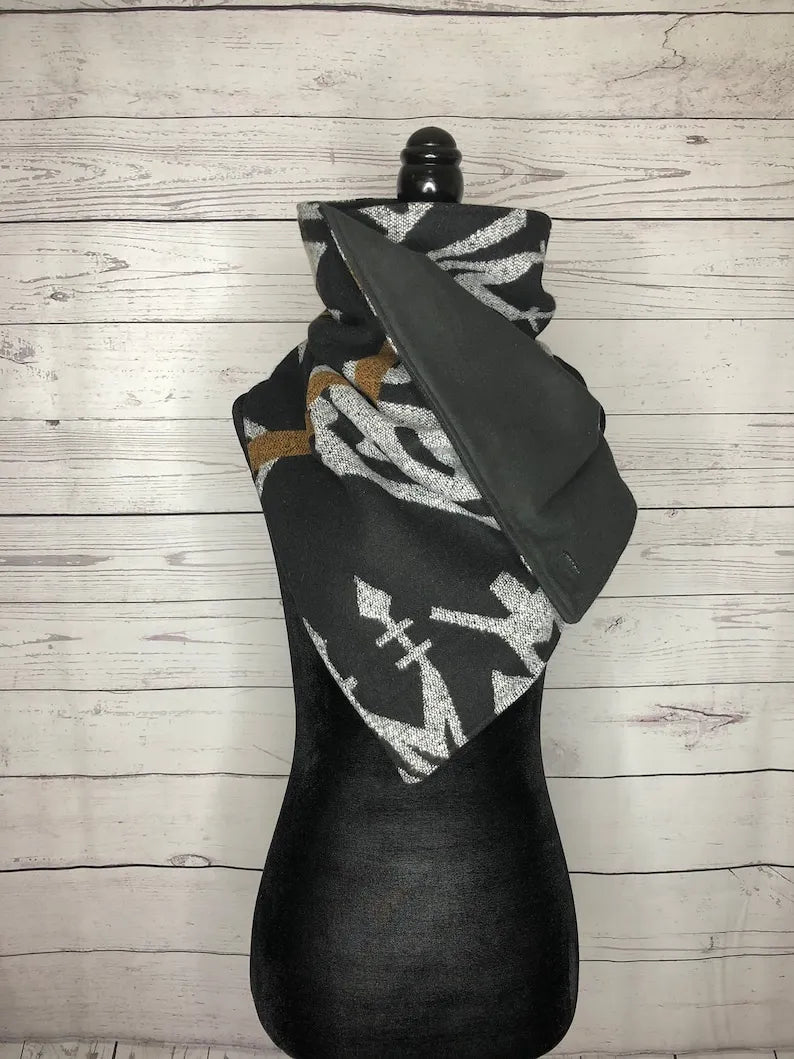 Ember Western Aztec Warm Neck Hood