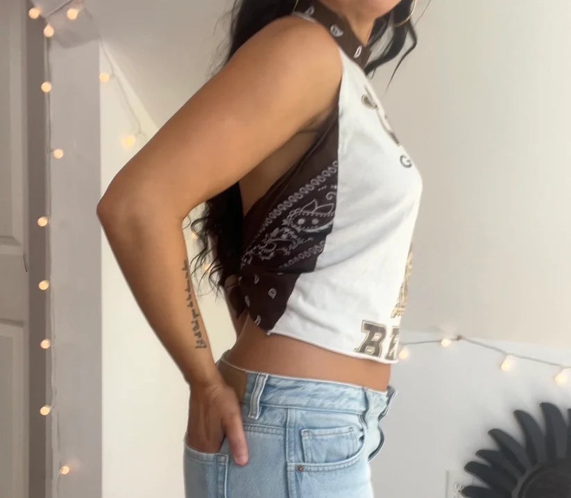 Coors Flame Halter Top