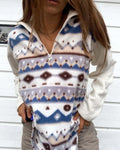 Patchwork Sweatshirt a647