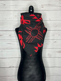 Red Eagle Western Aztec Warm Neck Hood