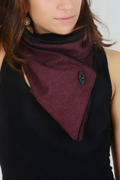 Burgundy  Scarf