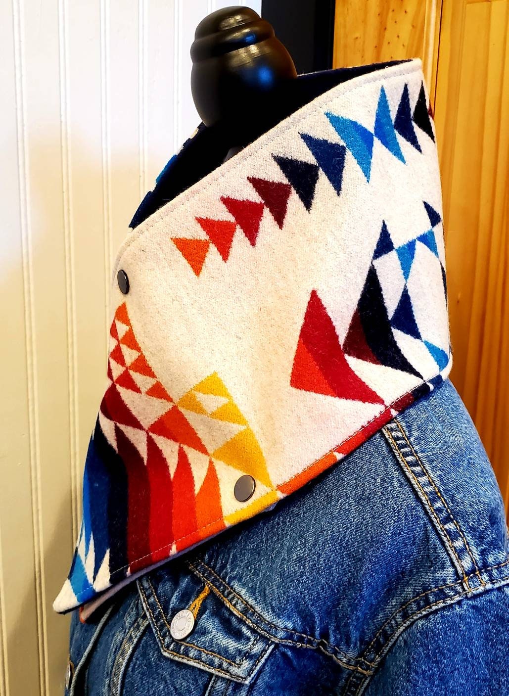 Wool Cowl Scarf - Pilot Rock