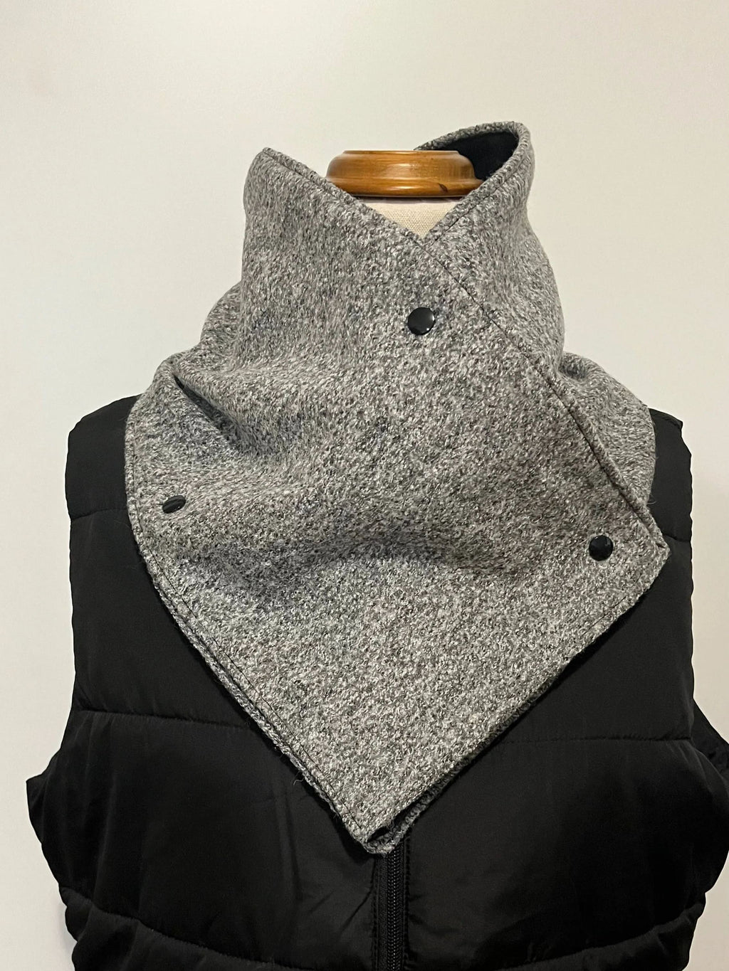 Western Cowboy Solid Color Warm Neck Hood