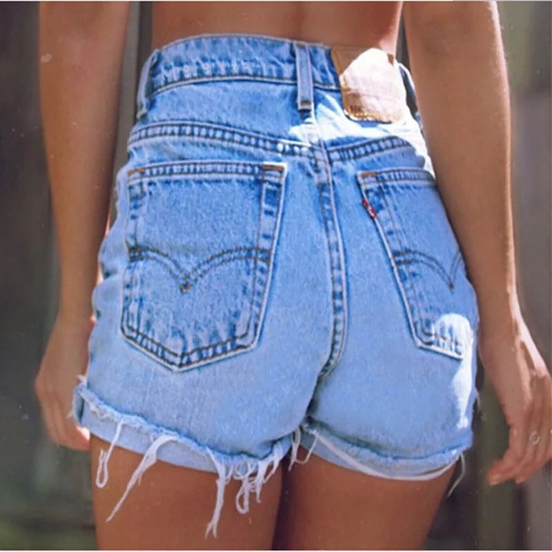 Women's Vintage Ripped Jeans