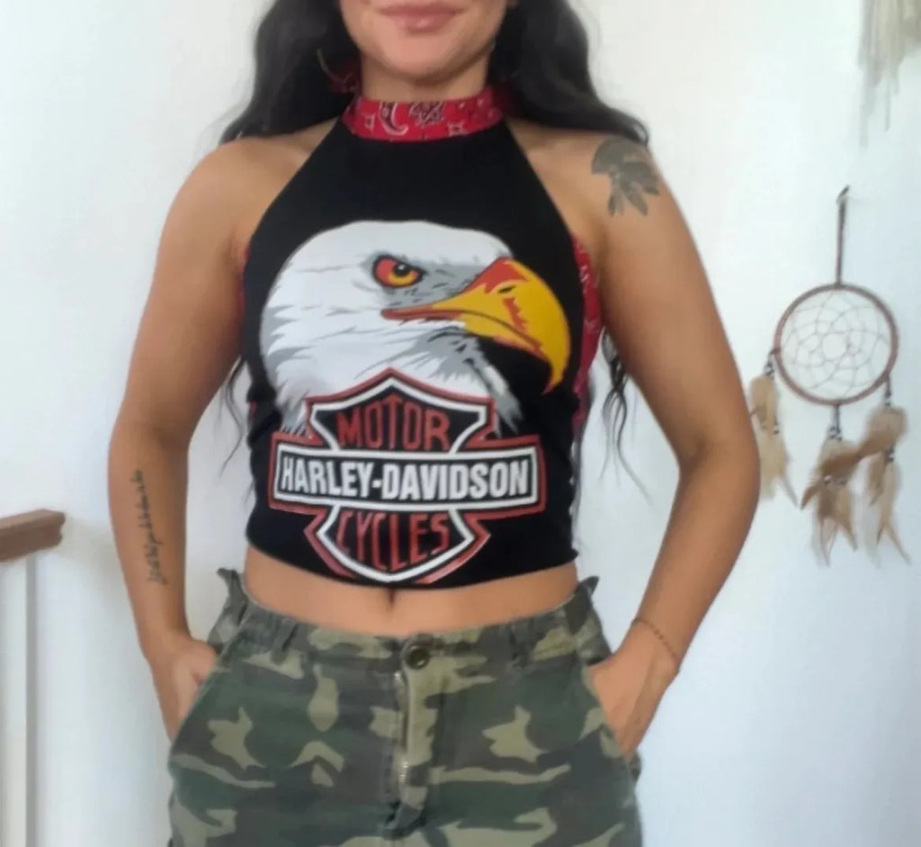 Harley Davidson Halter Tee